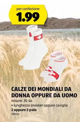CALZE DEI MONDIALI DA DONNA OPPURE DA UOMO