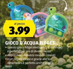 GIOCO D'ACQUA FIDGET