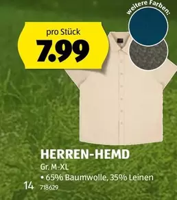 HERREN-HEMD 718629