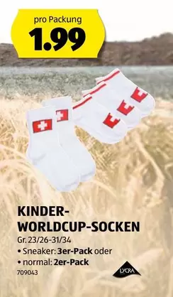 Kinder - KINDER-WORLD CUP-SOCKEN