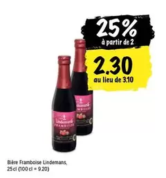 Bière Framboise