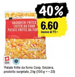 Patate fritte da forno