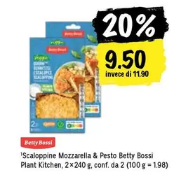 Scaloppine Mozzarella & Pesto