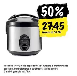 Cuociriso Typ 821