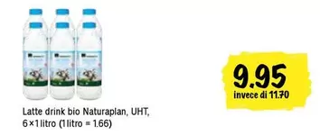 Latte drink bio