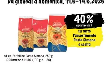 Farfalline Pasta