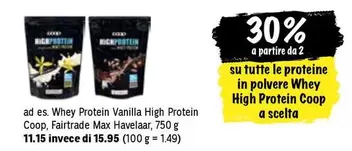 proteine in polvere Whey High Protein