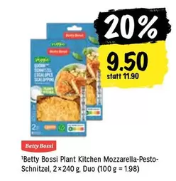 Plant Kitchen Mozzarella-Pesto-Schnitzel