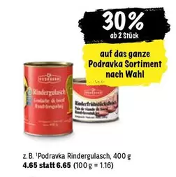 Wahl - Podravka Rindergulasch