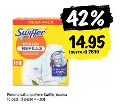 Swiffer - Piumino cattrapolvere, ricarica