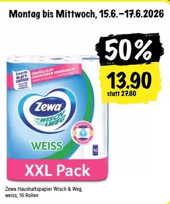 Haushaltspapier Wisch & Weg