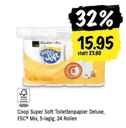 Coop Super Soft Toilettenpapier Deluxe