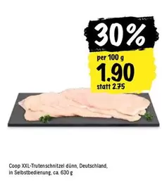 Trutenschnitzel dünn