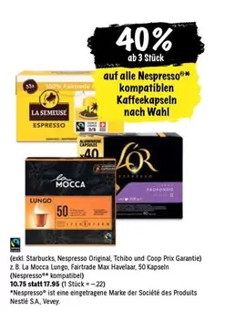 Wahl - Kaffeekapseln