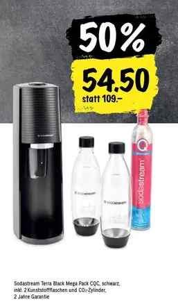 Sodastream - Terra Black Mega Pack CQC