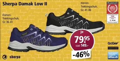 Sherpa Damak Low II Trekking Schuh