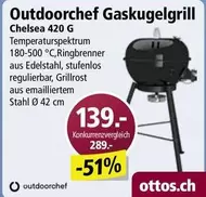 Gaskugelgrill Chelsea 420 G