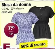 Blusa da donna