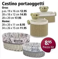 Cestino portaoggetti