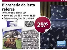 Biancheria da letto rinforzato