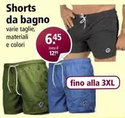 Shorts da bagno