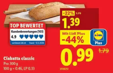 Ciabatta classic