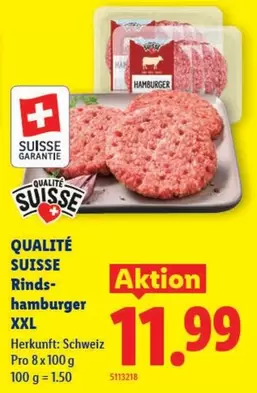 Rinds-hamburger XXL
