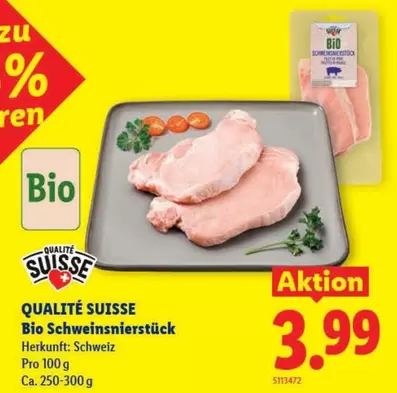 Bio Schweinernierstück