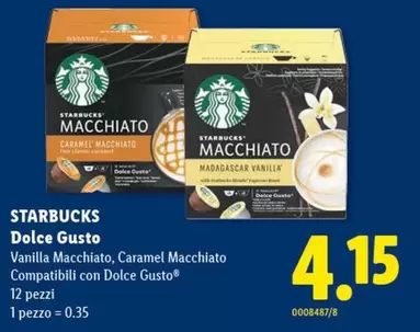 Dolce Gusto Vanilla Macchiato, Caramel Macchiato
