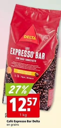 Delta - Café Expresso Bar en grains