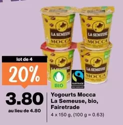 Yogourts Mocca