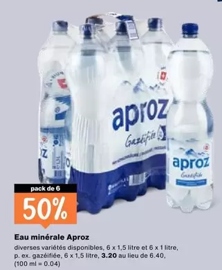 Eau min
rale