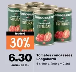 Tomates concassées