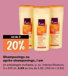 Shampooings ou après-shampooings
