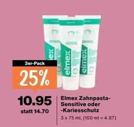 Zahnpasta - Sensitive oder -Kariesschutz
