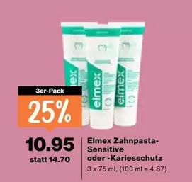 Zahnpasta Sensitive oder -Kariesschutz