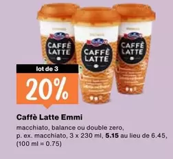 Balance - Caffè Latte