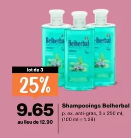 Shampoos