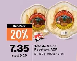 Tête de Moine Rosetten