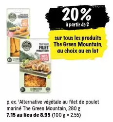 Alternative végétale au filet de poulet mariné