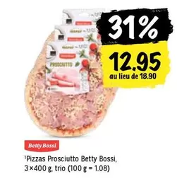 Pizzas Prosciutto