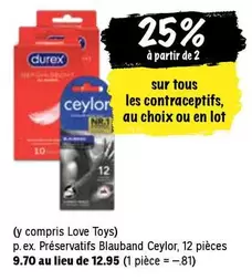 Préservatifs