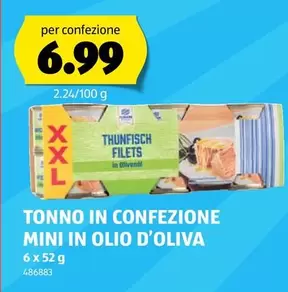 Thunfisch - TONNO IN CONFEZIONE MINI IN OLIO D'OLIVA