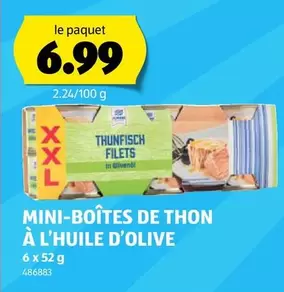 Thunfisch - THUNFISCH FILETS in Olivenöl