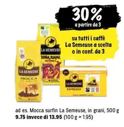 caffè a scelta