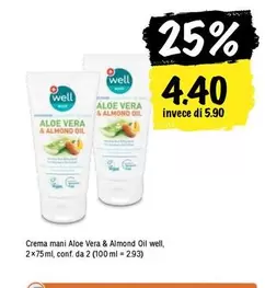 Crema mani Aloe Vera & Almond Oil