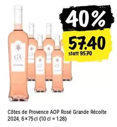 Côtes de Provence AOP Rosé Grande Récolte 2024