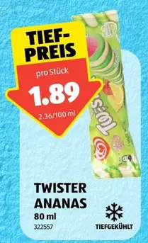 TWISTER ANANAS 80 ml 322557
