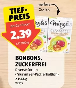 BONBONS, ZUCKERFREI