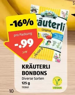 KRÄUTERLI BONBONS